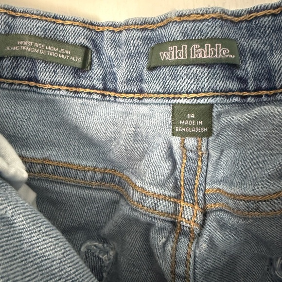 Wild Fable Light Blue High-Rise Jeans - Picture 4 of 5